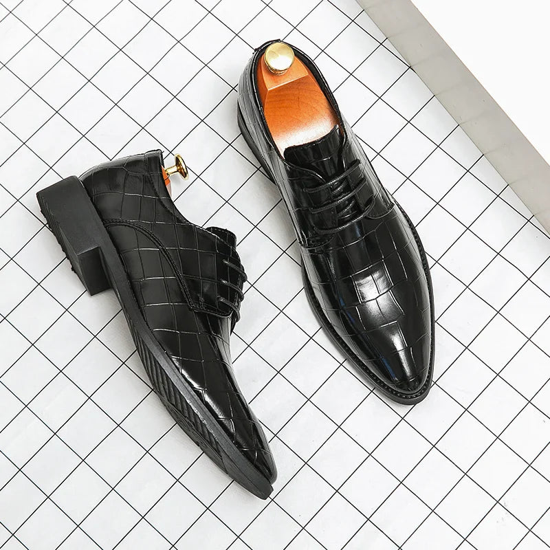 Green Oxford Business Schuhe Elegant Vielseitig Langlebig