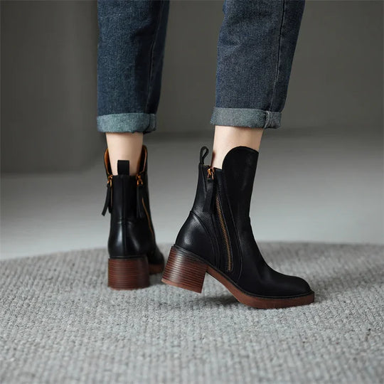 Damen Markante Chelsea Boots