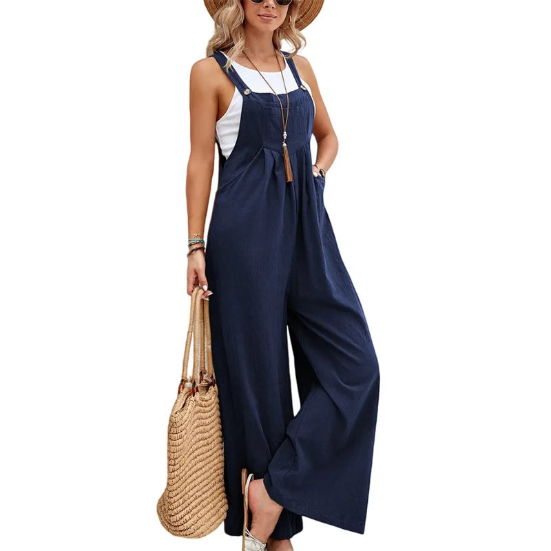 Damen Boho Lässig Jumpsuits