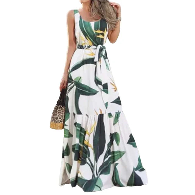 Fudus Blumen Maxikleid - Fiona