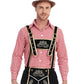 Herren Bayerische Tracht Mit Hosenträgershorts Und Hemd