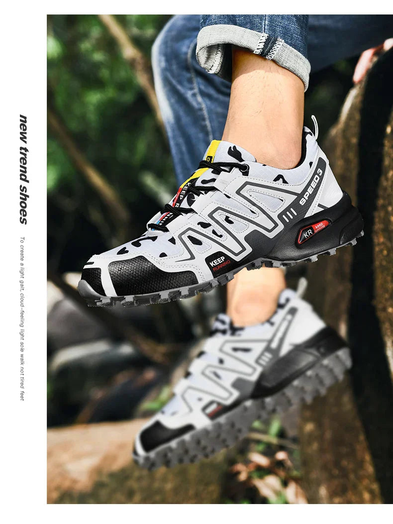 Herren Sportliche Atmungsaktive Trail Schuhe