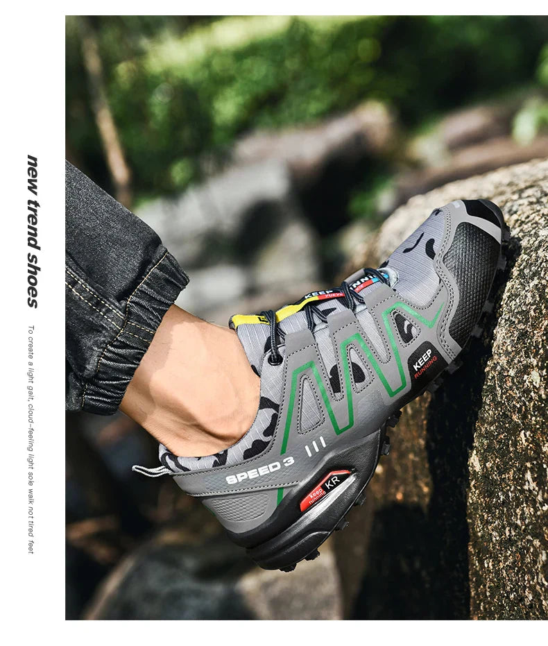 Herren Sportliche Atmungsaktive Trail Schuhe