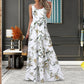 Fudus Blumen Maxikleid - Fiona