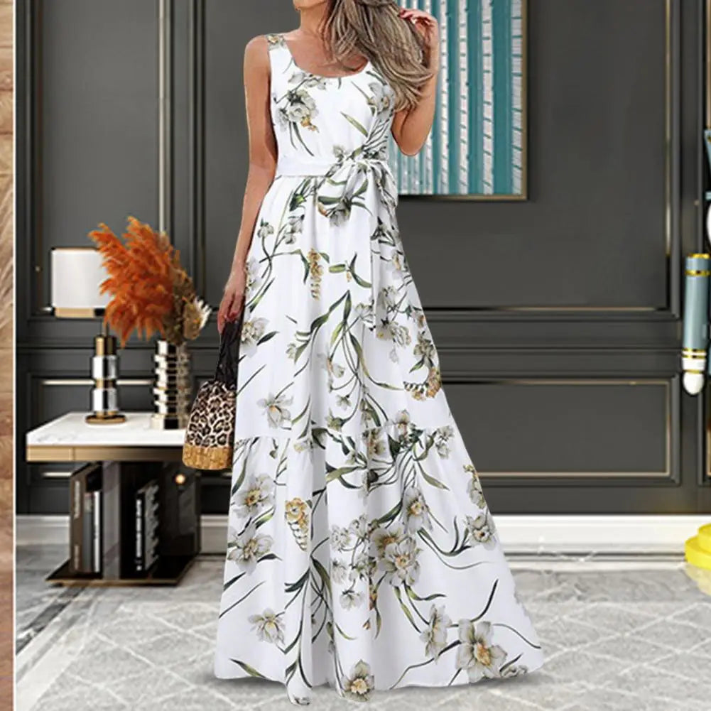 Fudus Blumen Maxikleid - Fiona