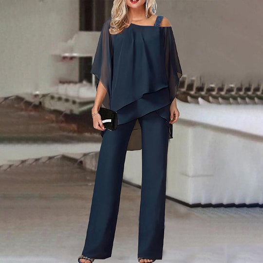 Zweiteiler Satz Elegant Cold Shoulder