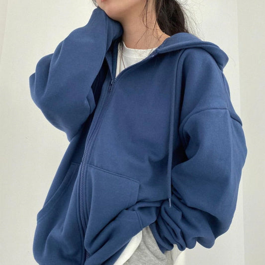 Fudus | Oversized Hoodie Jacke für Frauen