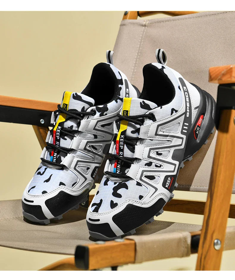 Herren Sportliche Atmungsaktive Trail Schuhe