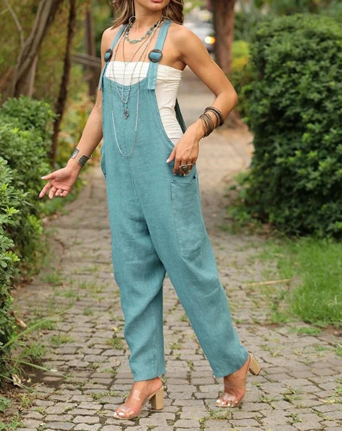 Fudus Jumpsuit mit Hosenträgern - Isabelle