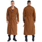 Fudus | Zweireihiger Herren Trenchcoat Mit Gürtel