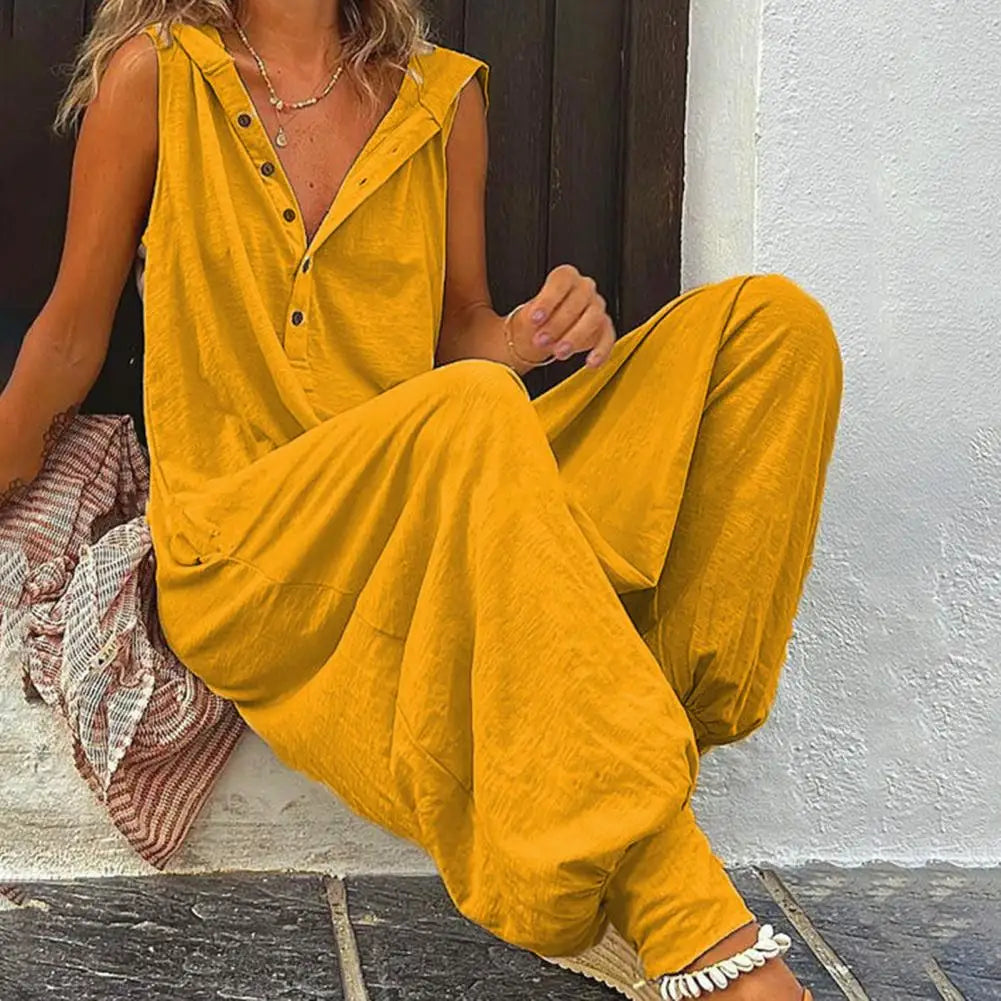 Fudus ärmelloser Jumpsuit - Olivia