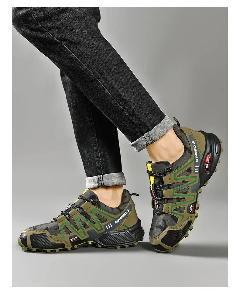 Herren Sportliche Atmungsaktive Trail Schuhe