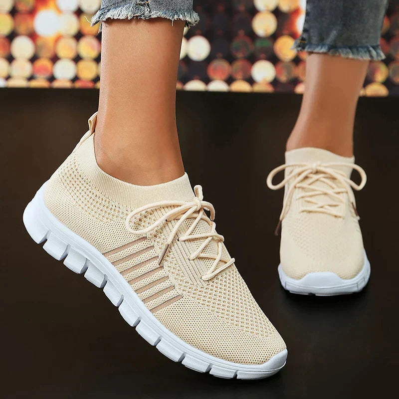 Damen Atmungsaktive Orthopädische Mesh Sneaker Für Komfort