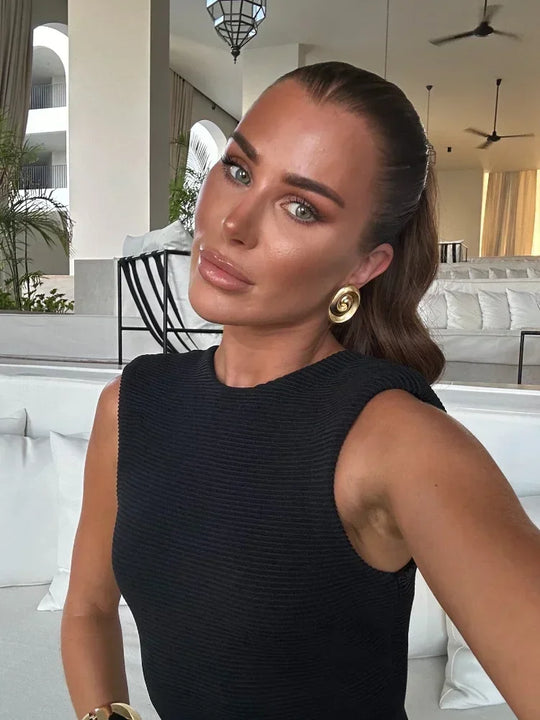 Damen Statement Maxikleid