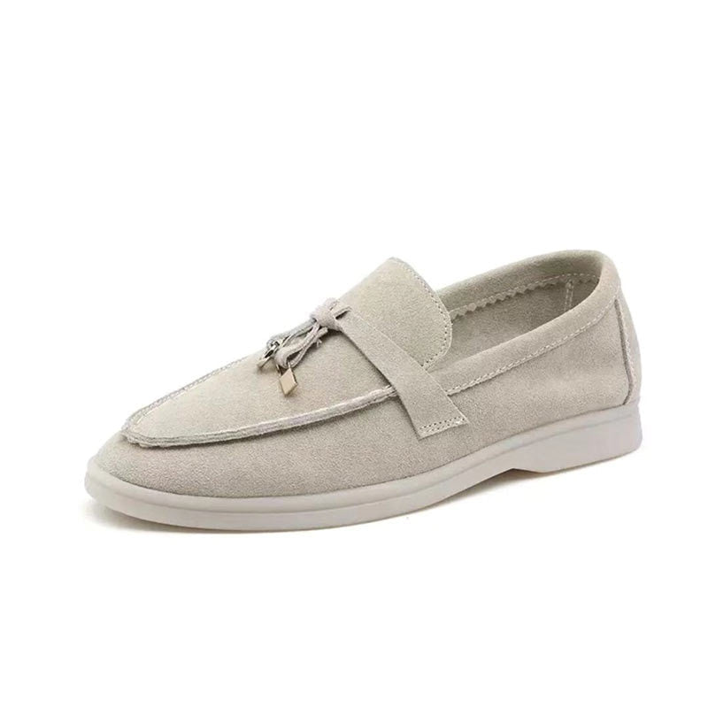 Damen Loafer Mit Schlossdetail