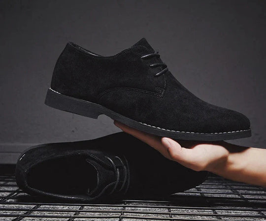 Herren Atmungsaktive Weiche Anzugschuhe Aus Kalbsleder