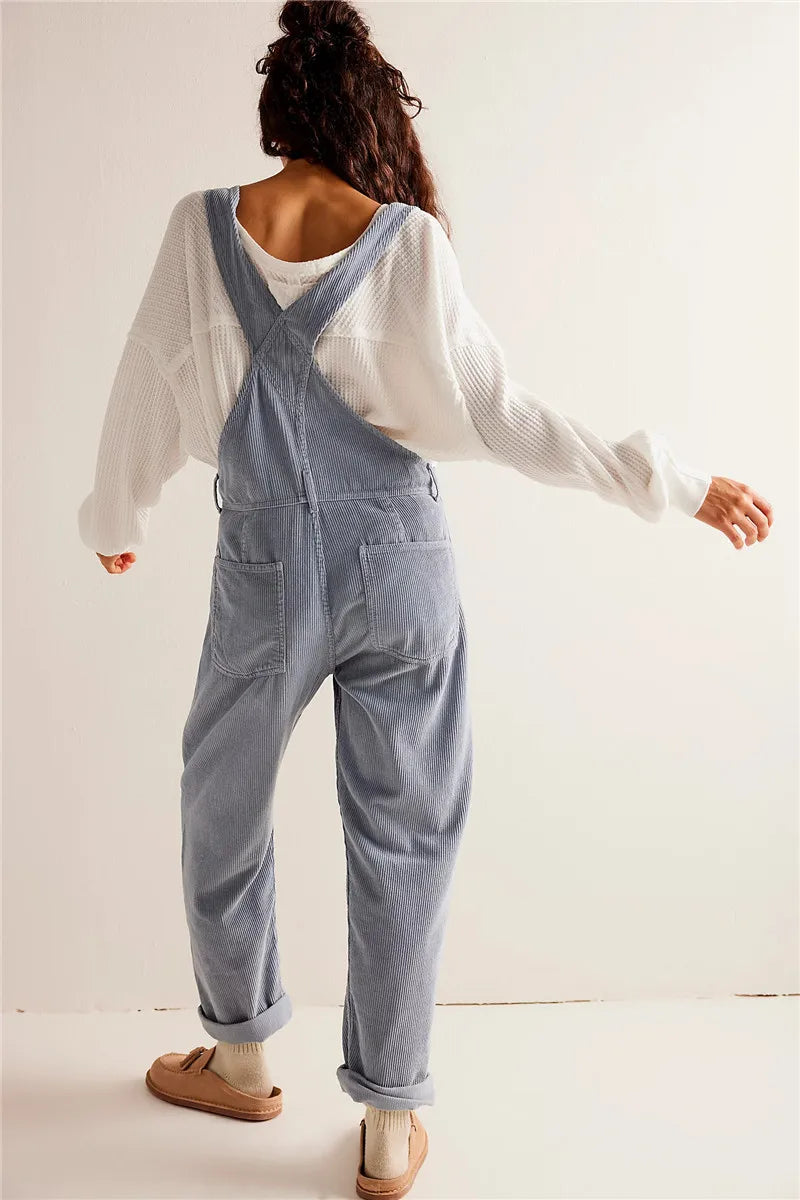 Overall Corduroy Weinlese Elegant