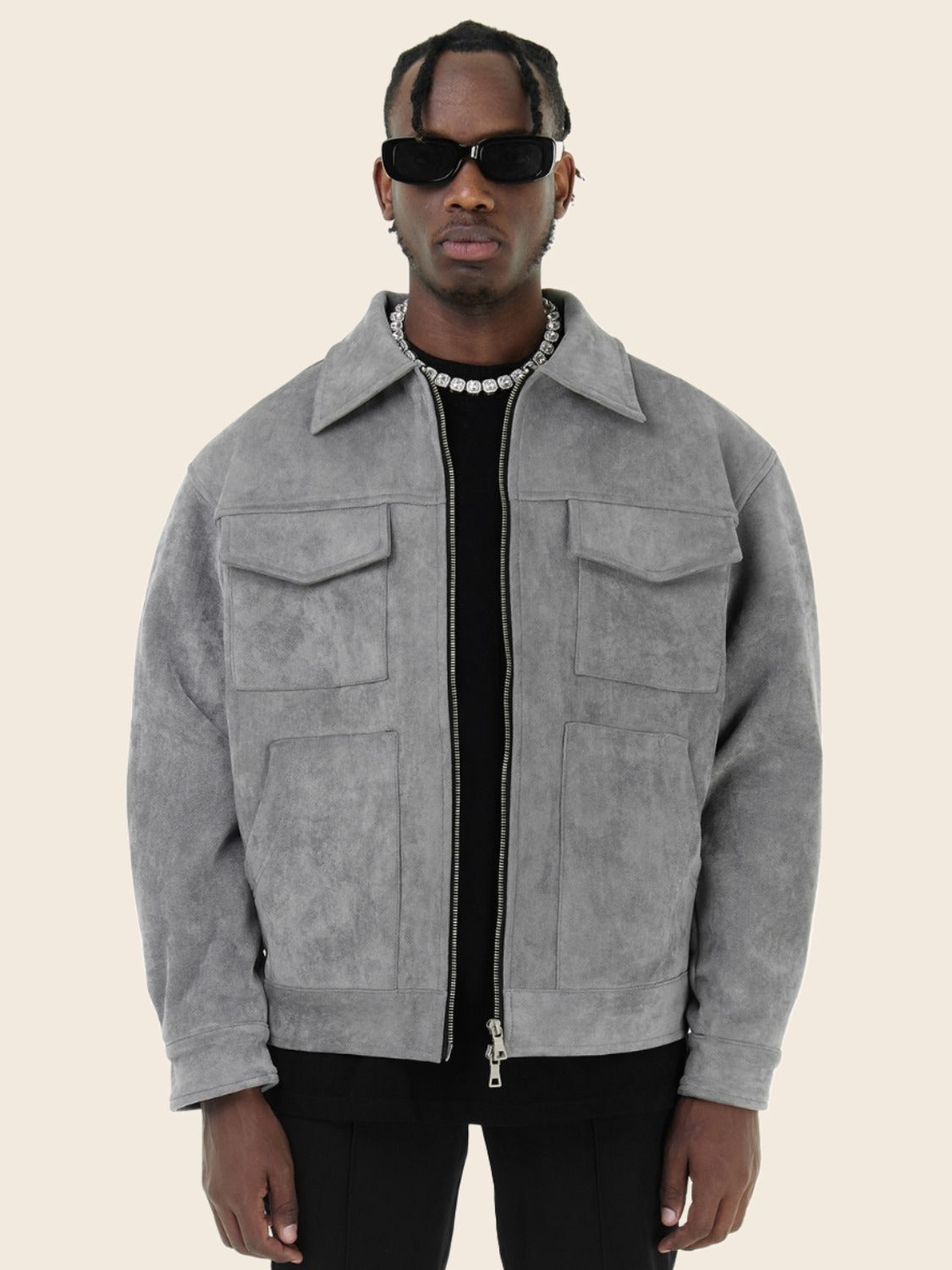 Fudus | Streetwear Jack Mit Baumwollmischung Für Bequemen Stil