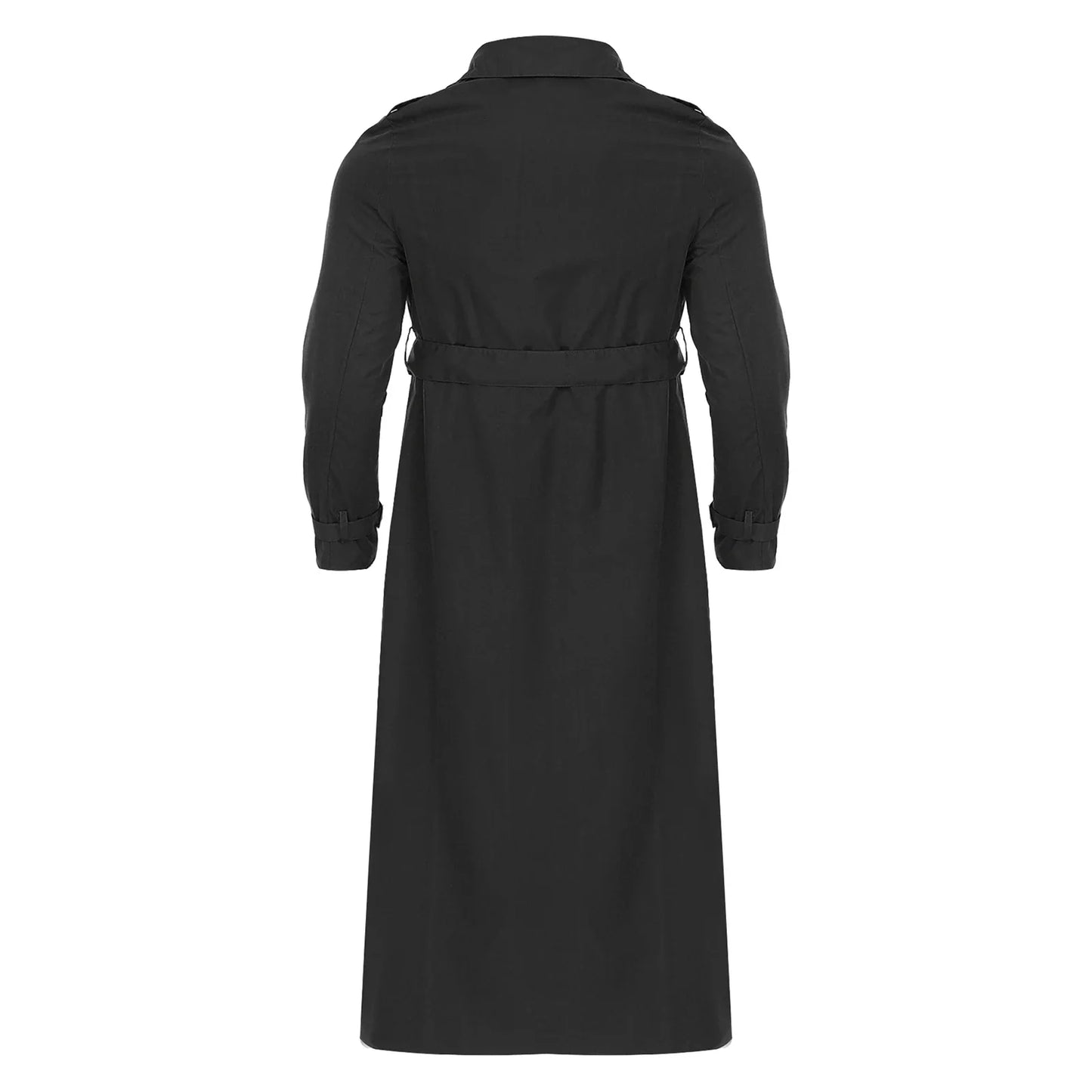 Fudus | Zweireihiger Herren Trenchcoat Mit Gürtel