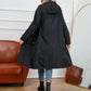 Fudus | Wasserdichter Kapuzen Trenchcoat Für Frauen Komfort