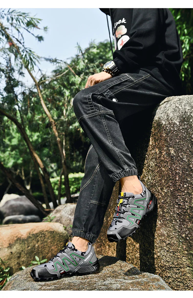 Herren Sportliche Atmungsaktive Trail Schuhe