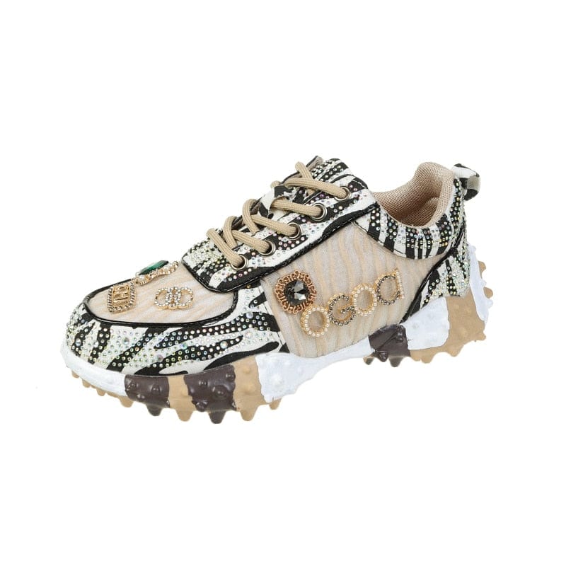 Damen Straßendiamant Schuhe Für Stylisches Tragen