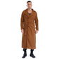 Fudus | Zweireihiger Herren Trenchcoat Mit Gürtel