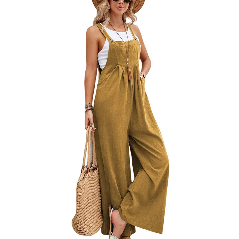 Damen Boho Lässig Jumpsuits