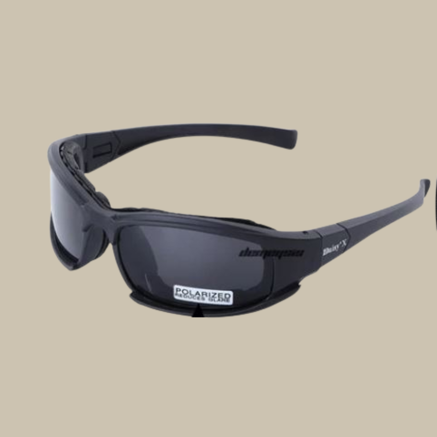 Vincent - Mens Military Sonnenbrille 4 Lens Kit