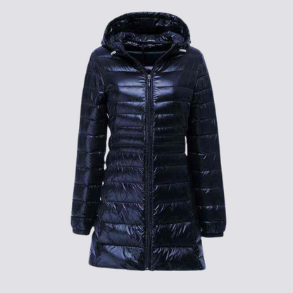 Damen Ultra Leichte Daunenjacke Bequem Alltag