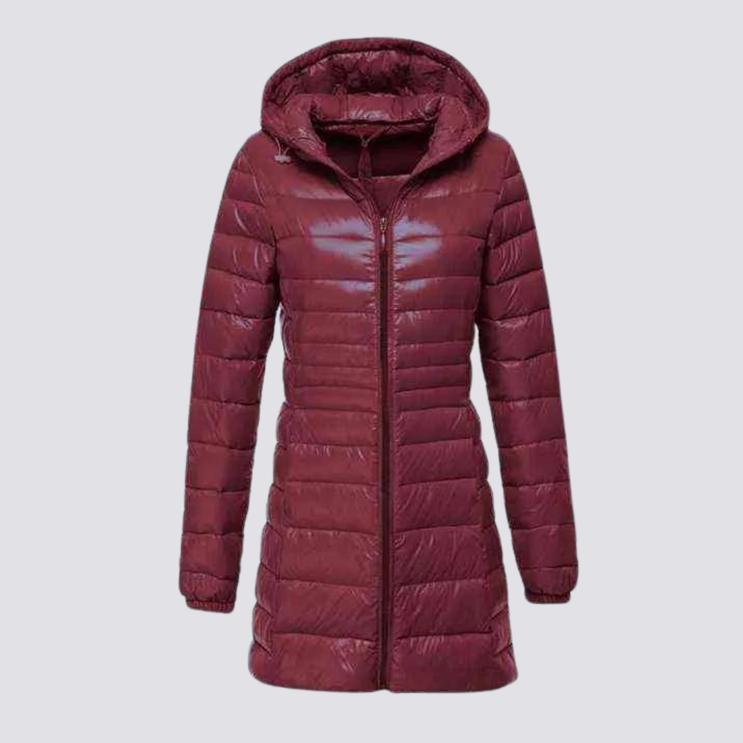 Damen Ultra Leichte Daunenjacke Bequem Alltag