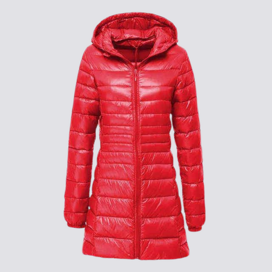 Damen Ultra Leichte Daunenjacke Bequem Alltag