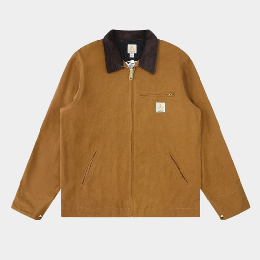 Cord Jacke Vintage Lässig Bequem