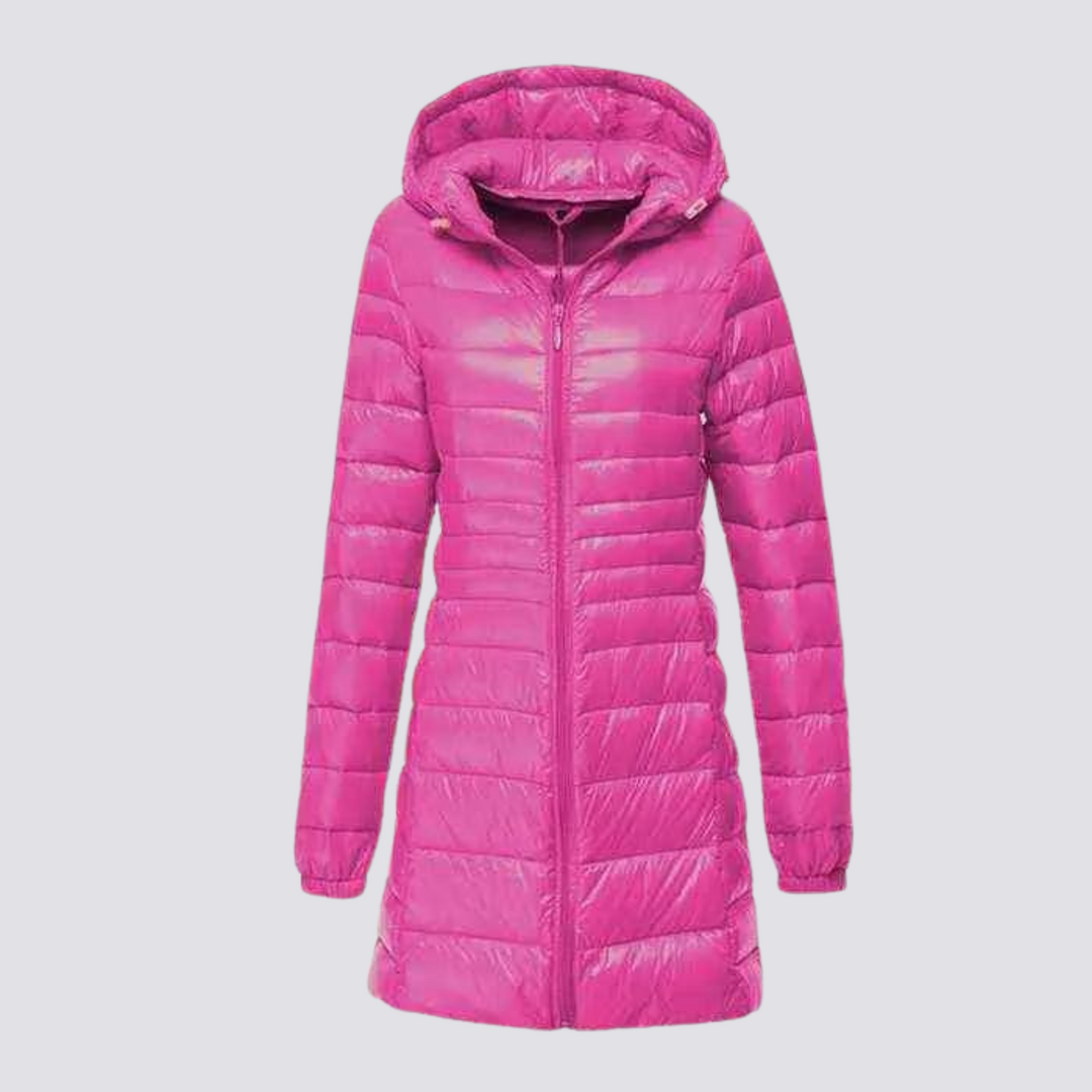 Damen Ultra Leichte Daunenjacke Bequem Alltag