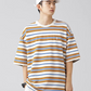 Herren Gestreiftes T-Shirt