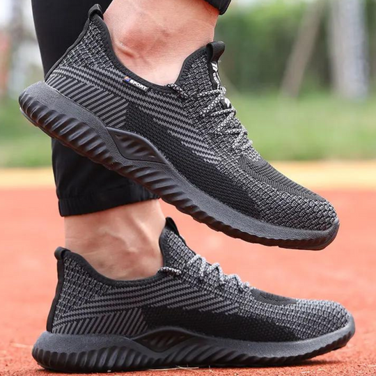 Herren Arbeitsstiefel Sicherheitsschuhe Stahlkappen Rutschfest