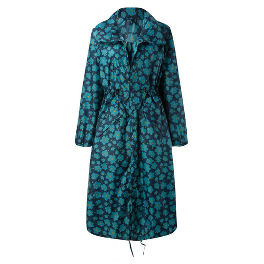 Regenjacke Taillenkordel Zeitlos Komfortabel