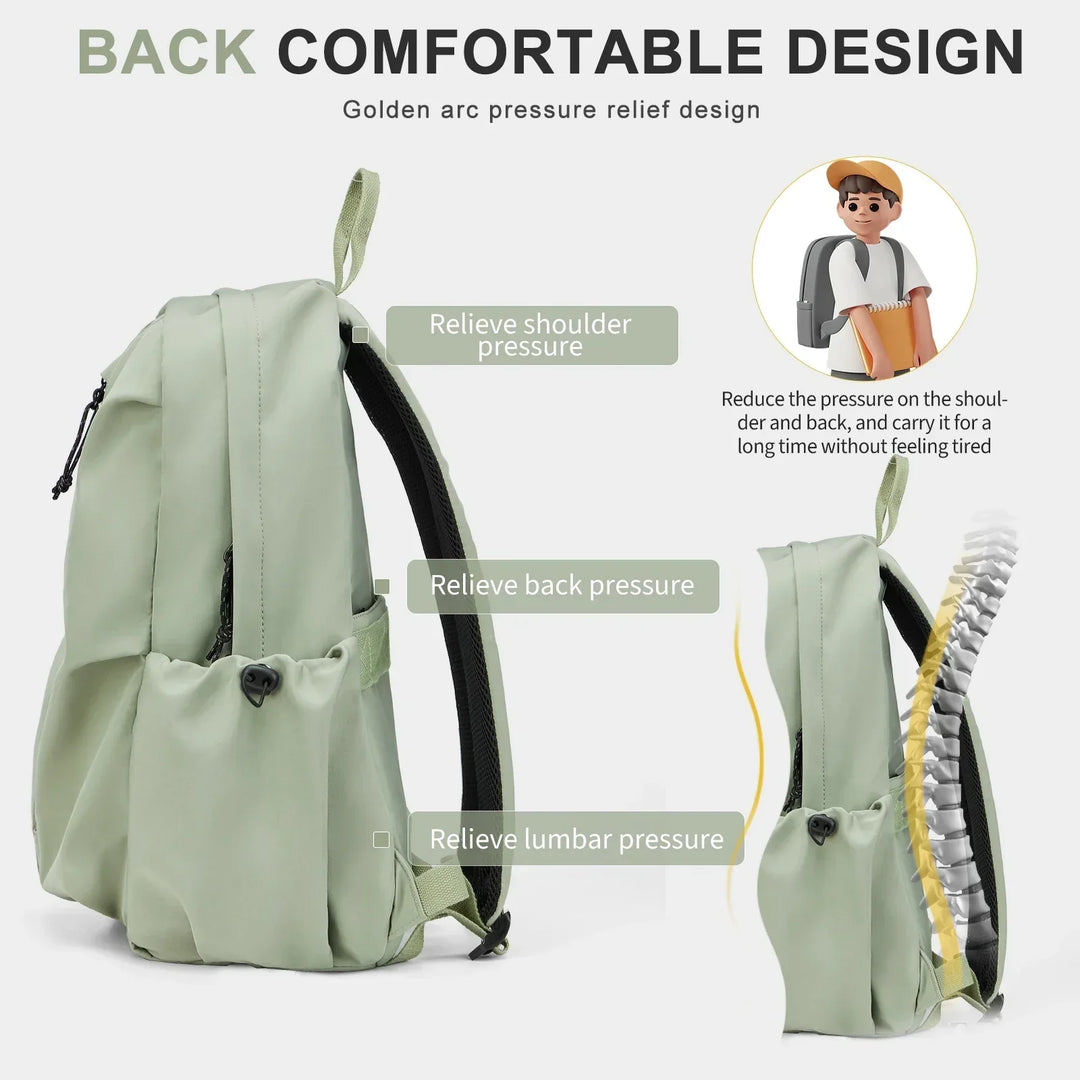 Unisex Wasserdichter Diebstahlsicherer Laptop-Rucksack