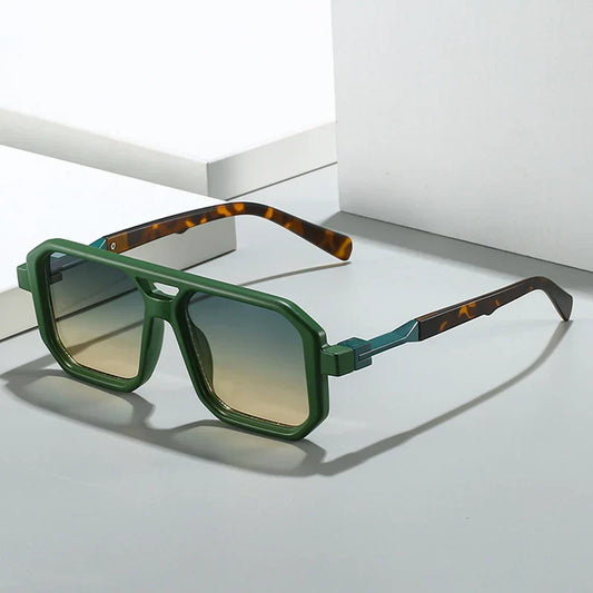 Geometrische Übergröße Sonnenbrille Modern Einzigartig