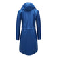 Fudus | Wasserdichter Kapuzen Trenchcoat Für Frauen Komfort