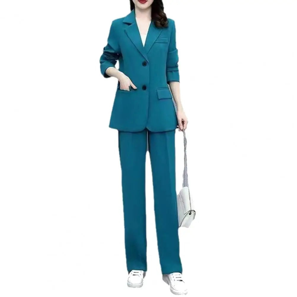 Fudus - Business Blazer 2-teiliges Set für Frauen