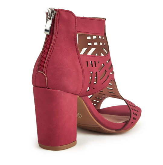 Damen High Heels Sandalen Stilvoll Elegant Offen Blockabsatz