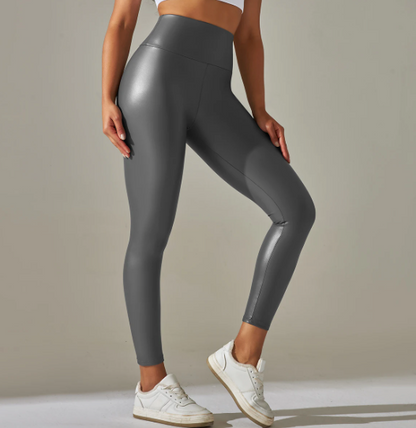 Hose Latexhose Dehnbar Slim-Fit