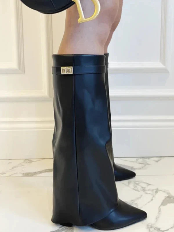 Haifisch Stiefel Elegant Vielseitig Robust