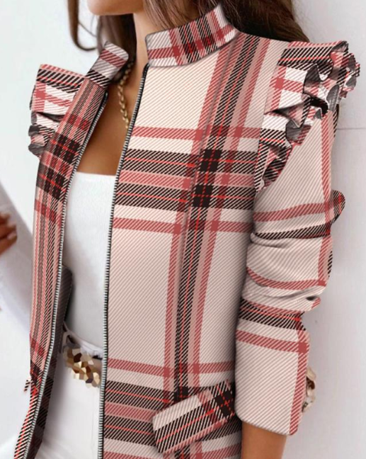 Blazer Lässig Stylisch Damen