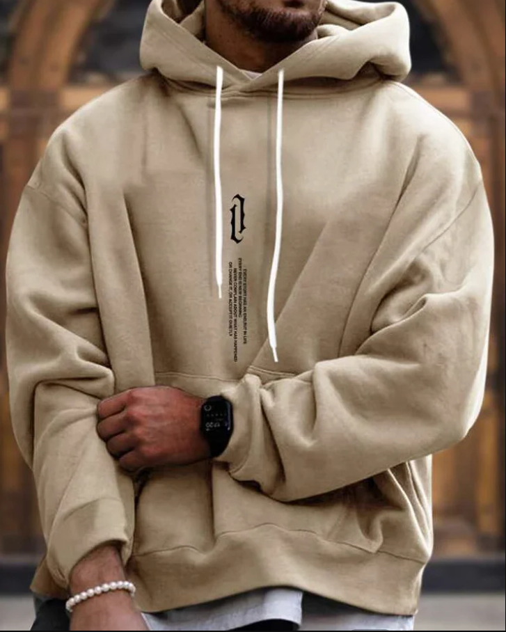 Herren Stylischer Hoodie Für Lässigen Komfort
