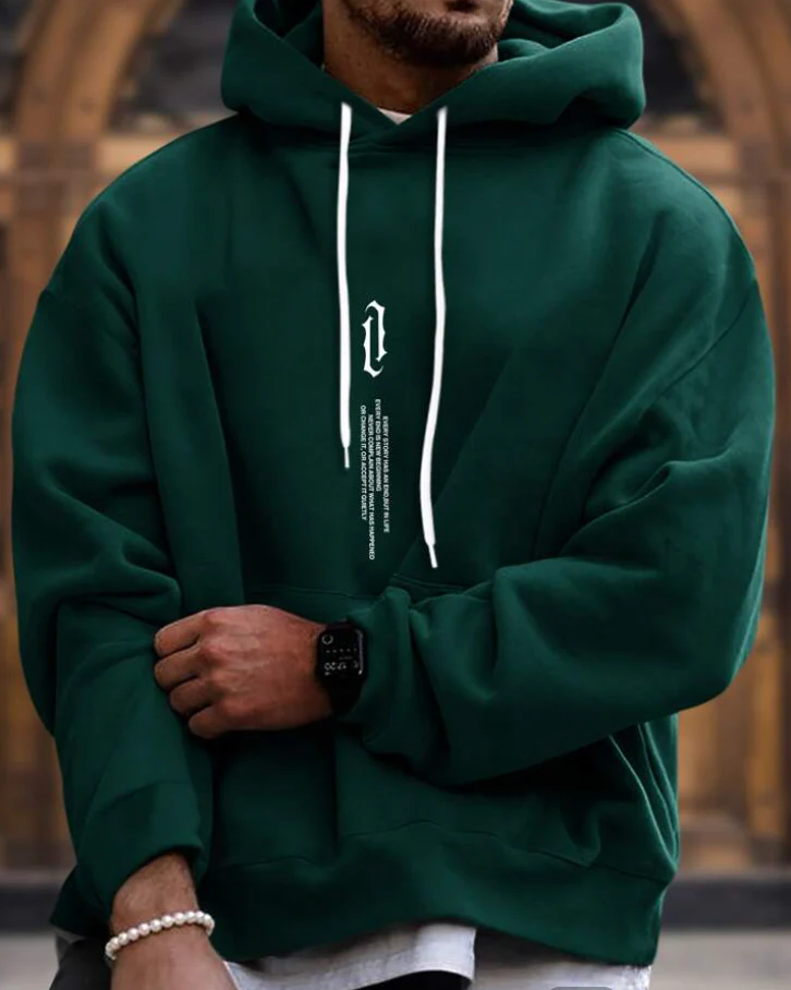 Herren Stylischer Hoodie Für Lässigen Komfort
