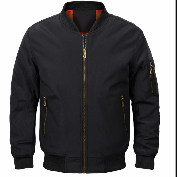 Herren Flieger Bomberjacke Mit Stylischem Charme Und Komfort