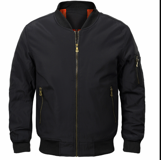 Herren Flieger Bomberjacke Mit Stylischem Charme Und Komfort