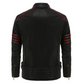 Herren Motorradlederjacke Robust